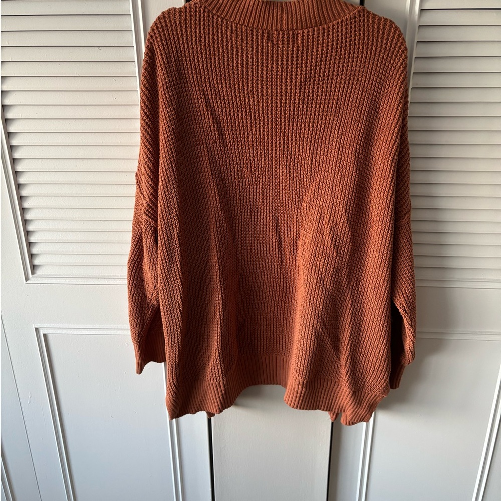 Universal Thread Terracotta Open-Front Cardigan - Picture 2 of 3